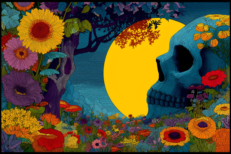 Día de los Muertos Art: How to Decorate with Sugar Skull Prints